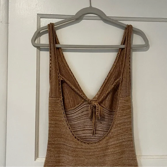 Ronny Kobo TORN Darcy Open-Back Knit Maxi Dress Size Large -  www.disolcolor.com